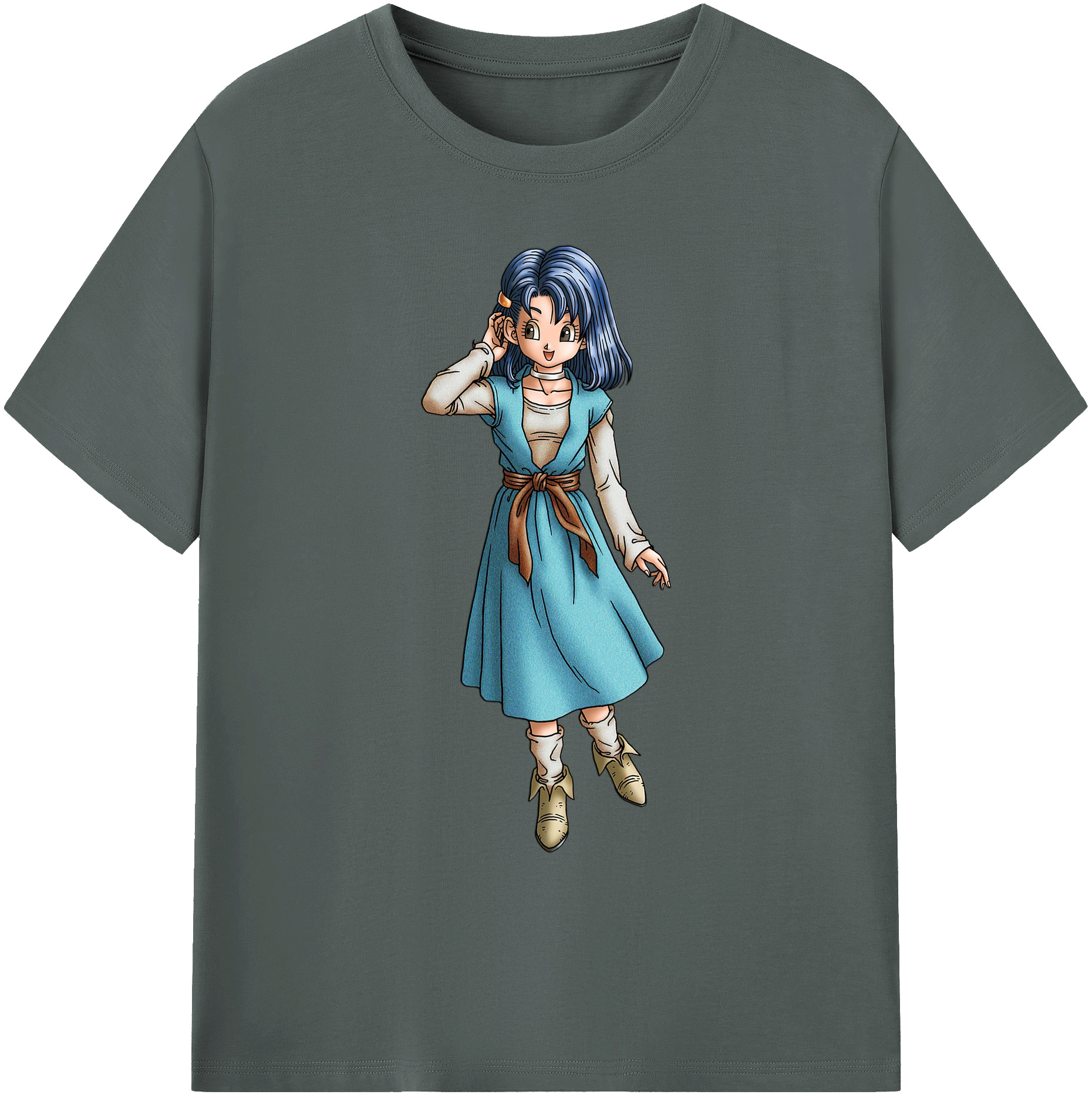 （画像用） ドラゴンクエスト Doragon Kuesuto Dragon Quest 綿100％ メンズ半袖Tシャツ｜肌触りやわらか＆通気性
